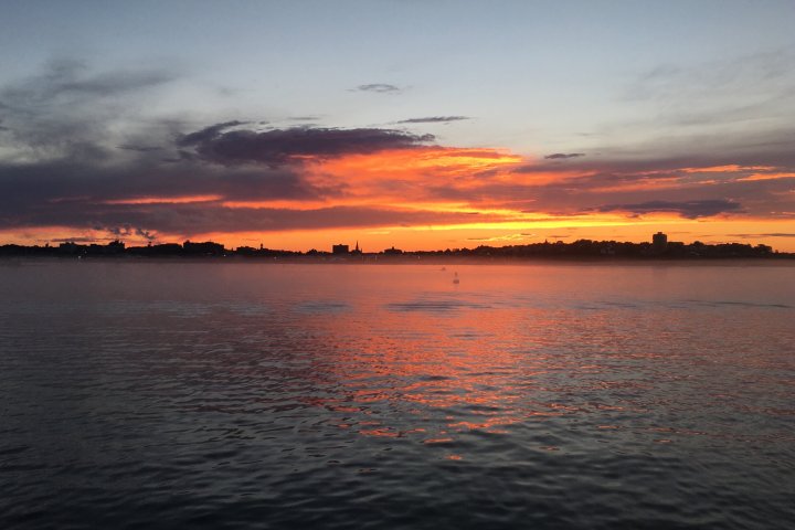 a large body of water