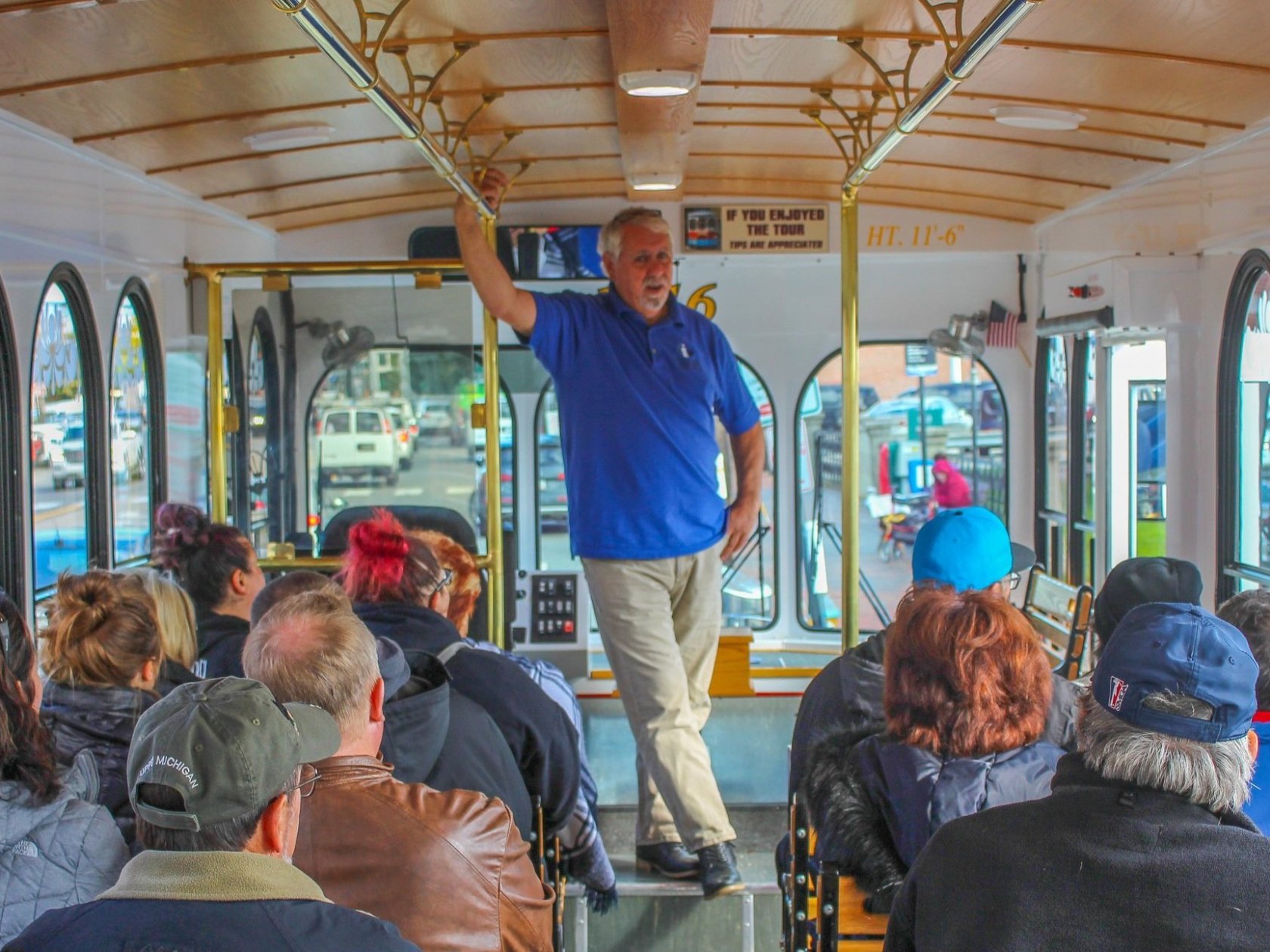 a group of people standing in front of a store
