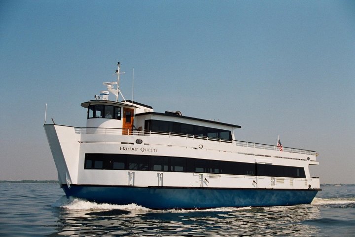 a large ship in a body of water